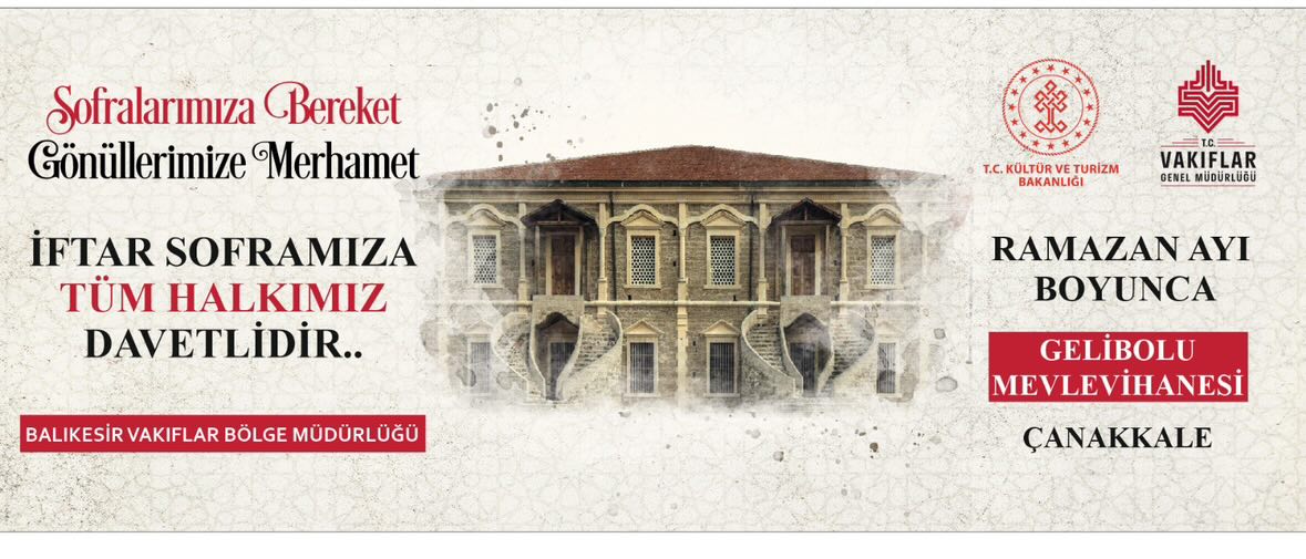 Gelibolu'da Ramazan boyunca iftar ikramında bulunulacak