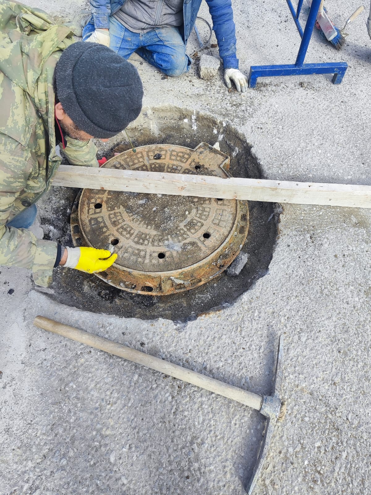 Çokalca Deresi Sokak ve Saymanlık bölgesinde çalışmalar tamamlandı