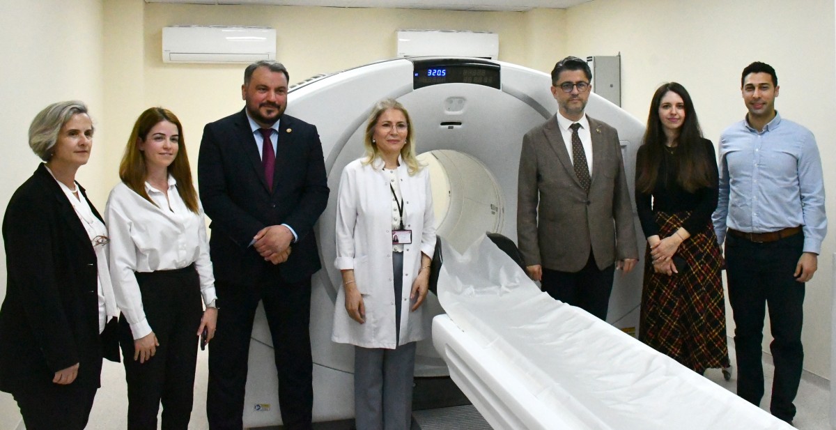 ÇOMÜ Hastanesi'ne alınan PET-CT cihazının açılışı gerçekleşti