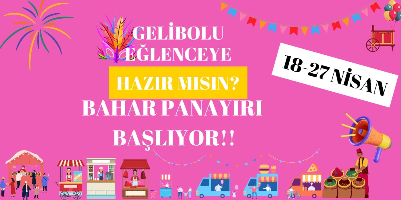 Gelibolu'da Bahar Panayırı başlıyor!