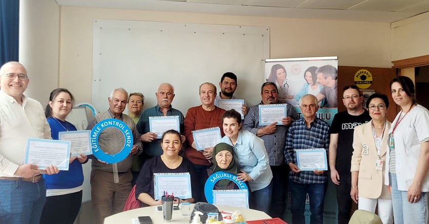 Diyabet Okulu 58. dönem mezunlarını verdi