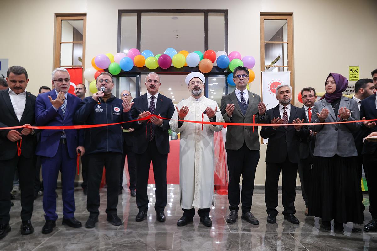 Diyanet İşleri Başkanı, Çanakkale'de açılışa katıldı