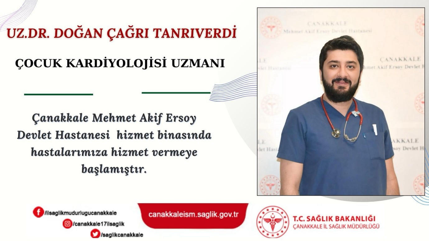 Çocuk Kardiyolojisi Uzmanı hasta kabulüne başladı