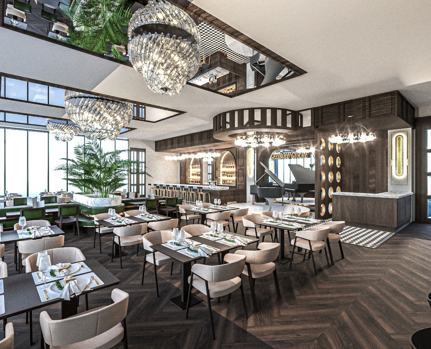 Ve karşınızda Gelibolu Gurme Restoran!
