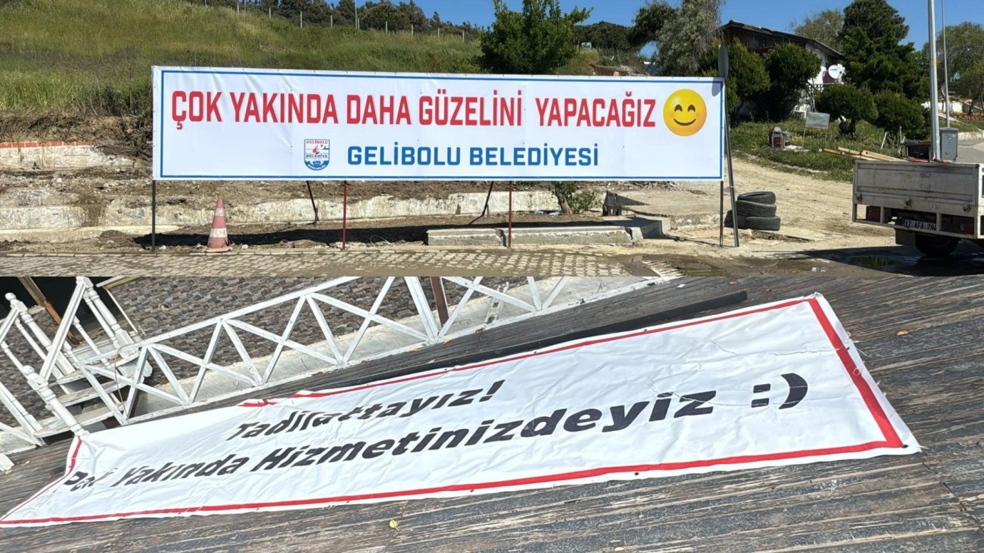 Gülen taraf Gelibolu Belediyesi oldu