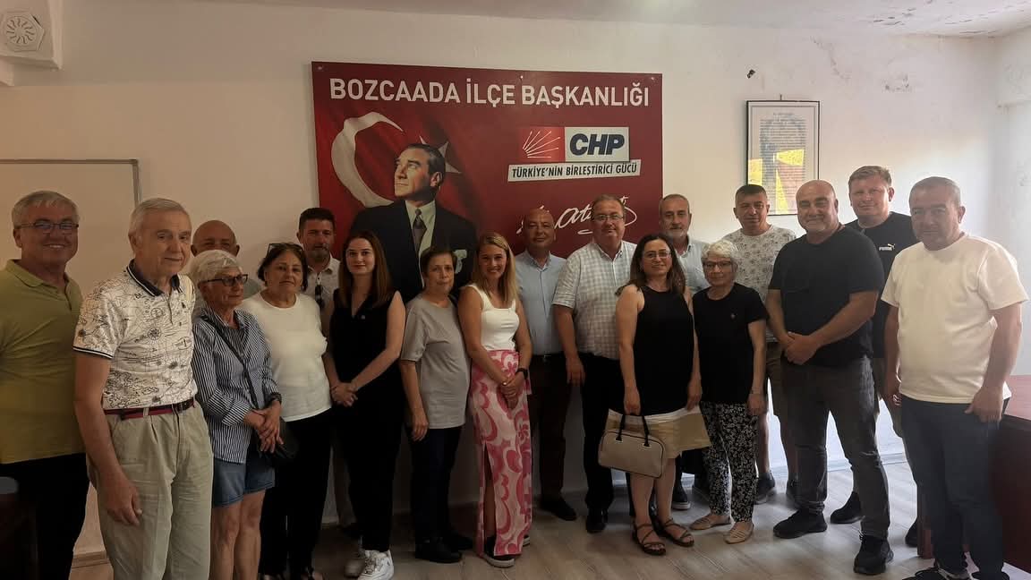 İl Başkanlığından Bozcaada ziyareti