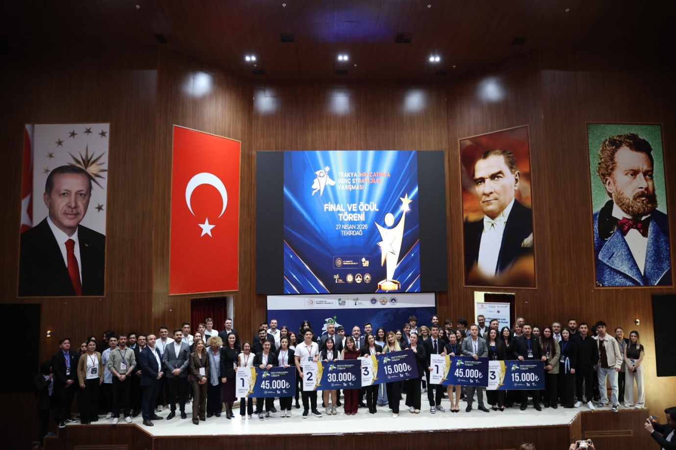 Trakya’nın ihracat vizyonuna gençlerin imzası: TİGS 2026 Finali tamamlandı