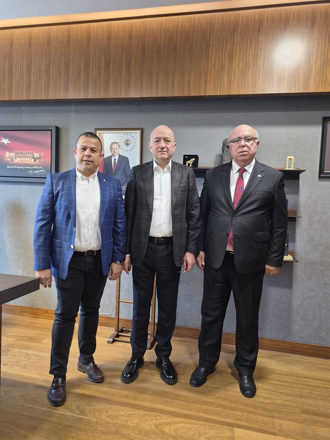 İş dünyası temsilcilerinden AK Partili Gider'e ziyaret