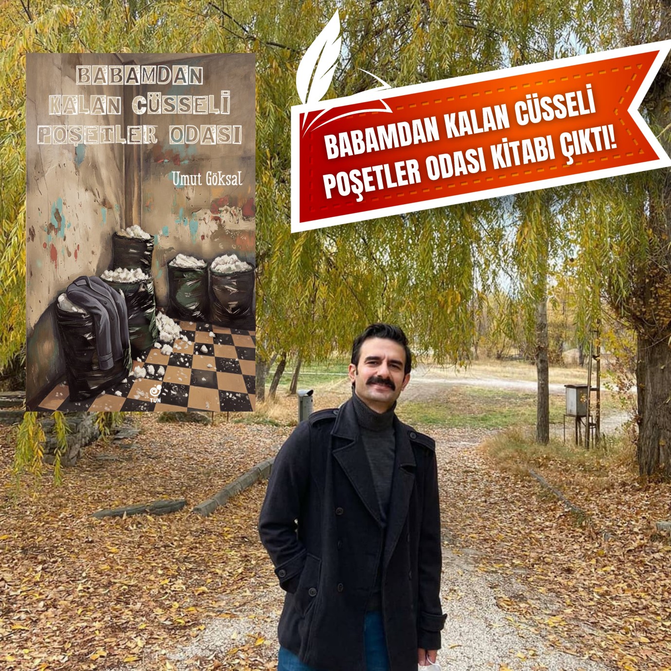 Eğitimci Şair Umut Göksal’ın üçüncü kitabı çıktı