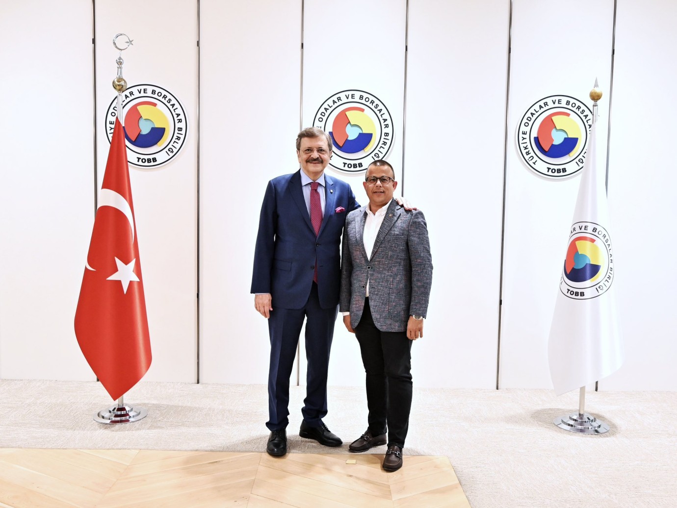 Hisarcıklıoğlu, Gelibolu TSO Başkanı Bülent Çetin’i ağırladı
