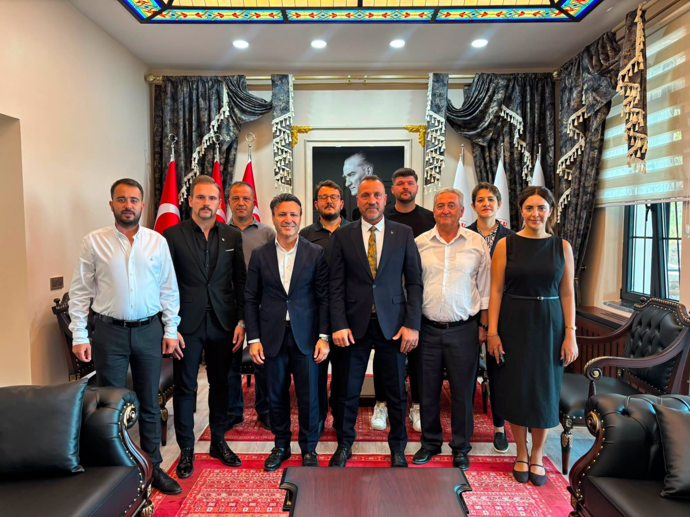 MHP Gelibolu İlçe Yönetiminden Başkan Soyuak’a ziyaret