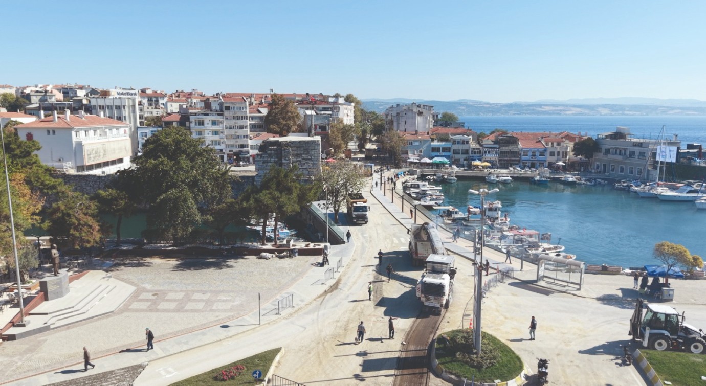 Gelibolu’da 30 cadde ve sokakta 125 bin metrekare asfalt yapılacak