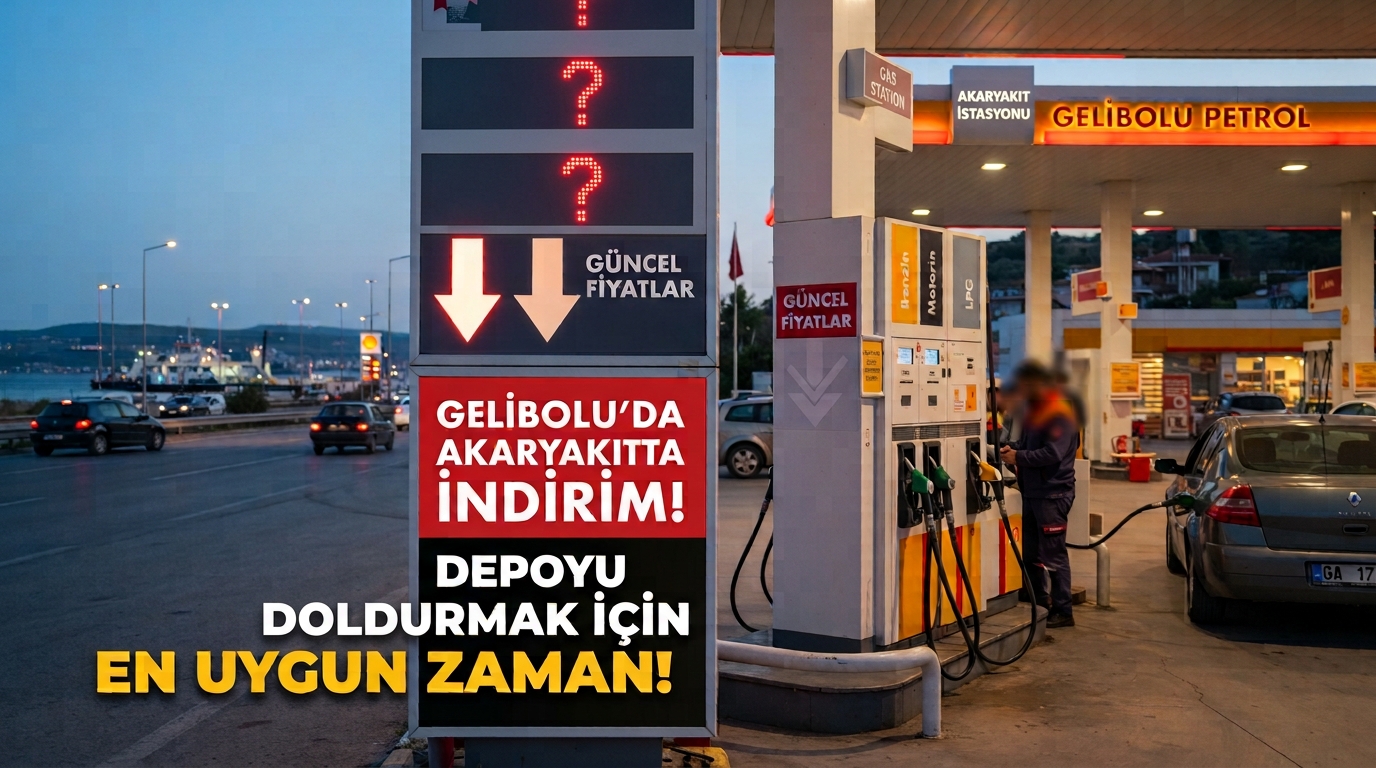 Akaryakıt tabelaları değişti: Gelibolu’da son fiyatlar