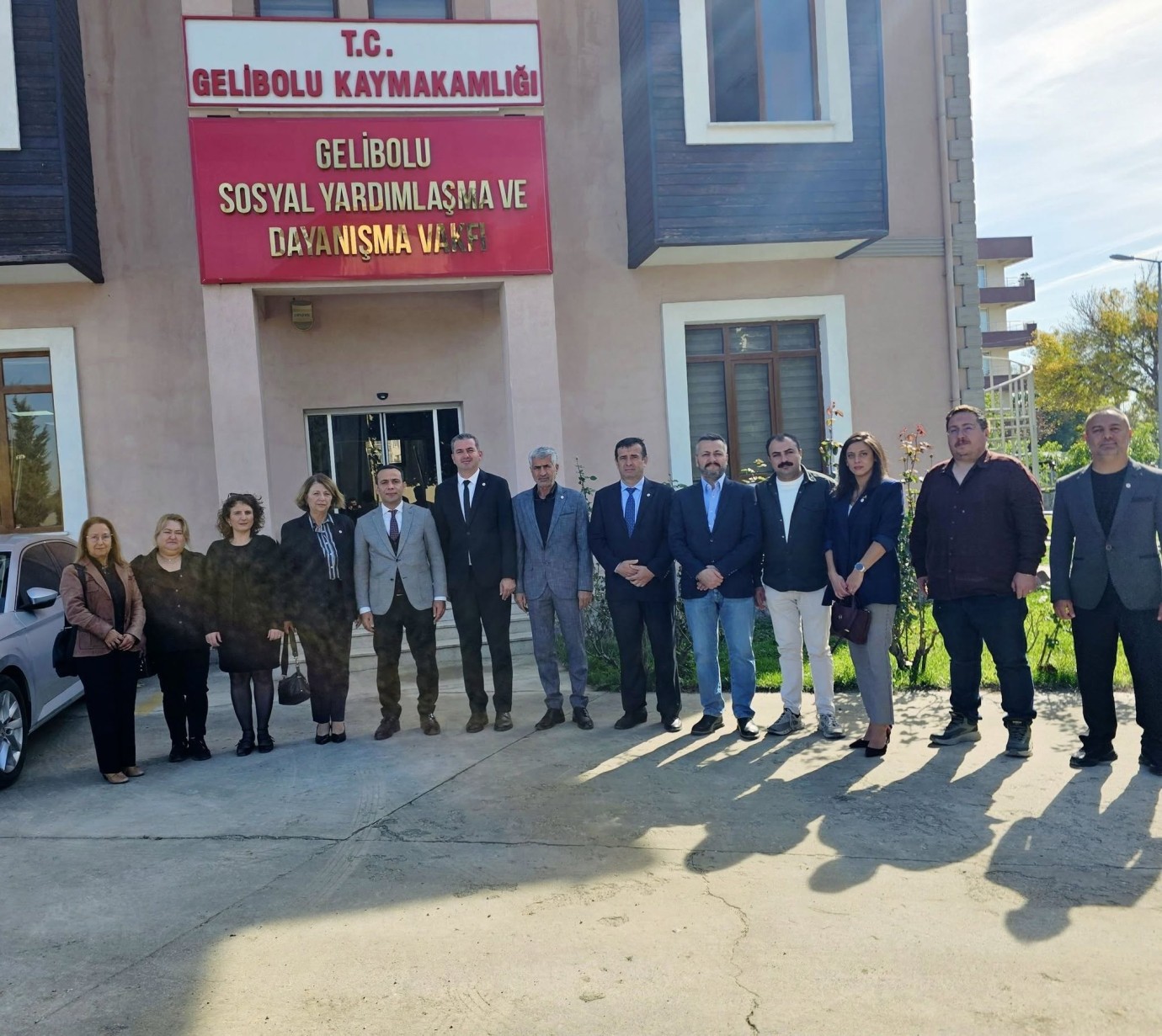 Yeni Parti Gelibolu İlçe Başkanlığından Kaymakamlığa ziyaret