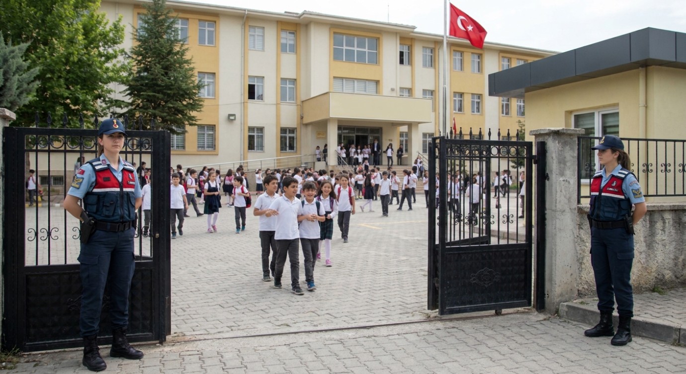 Çanakkale jandarmasından okul çevrelerinde kapsamlı denetim