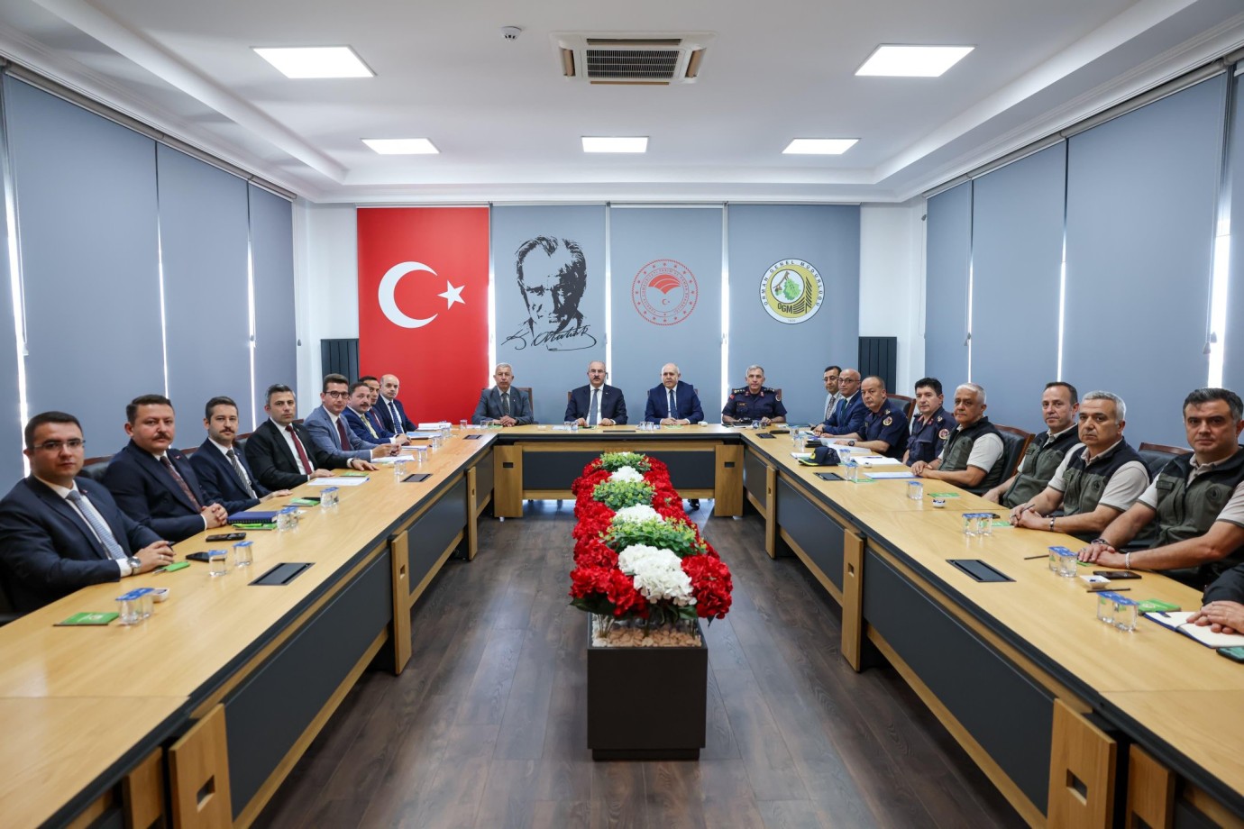 Çanakkale’de hasat dönemi öncesi orman yangınları tedbirleri masaya yatırıldı