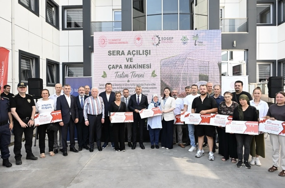 Edirne'de seracılığa güçlü destek