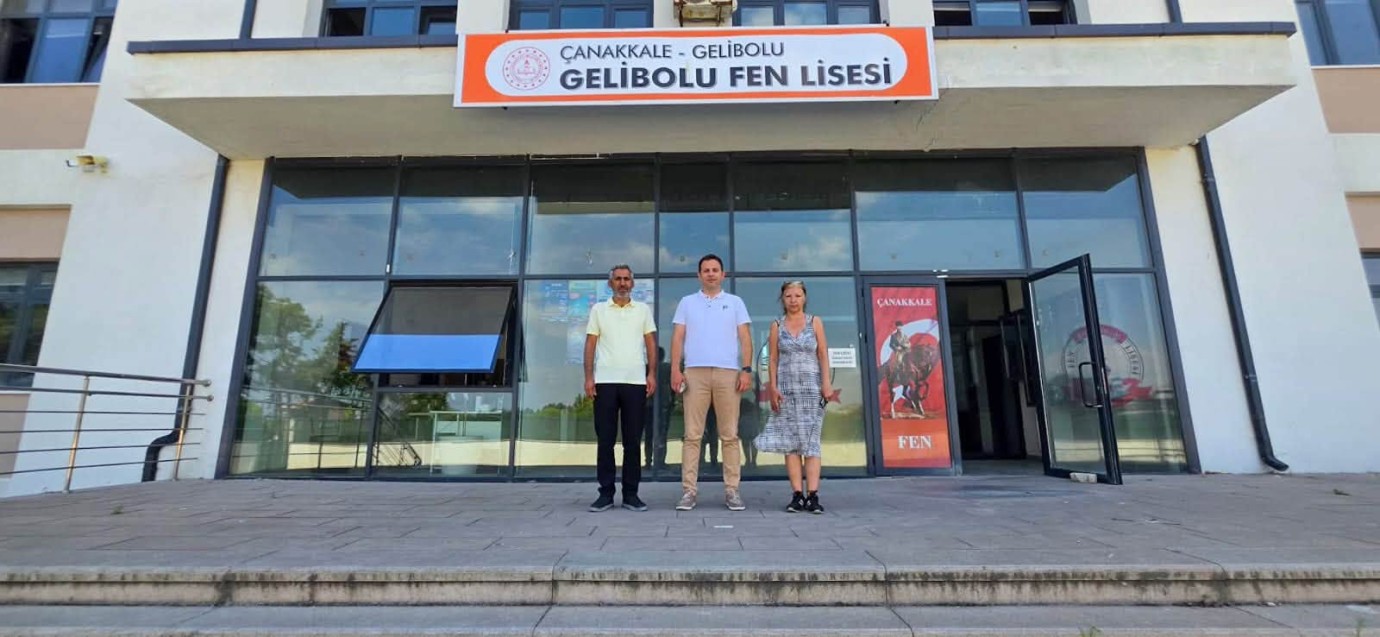 Gelibolu Fen Lisesinde yeni eğitim yılı hazırlıkları incelendi