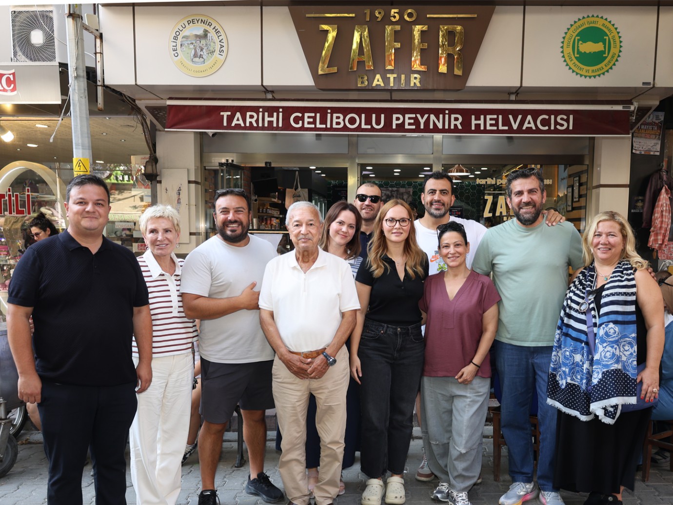 Tarihi Gelibolu Peynir Helvacısı Zafer, Gelibolu’nun lezzet mirasını tanıttı