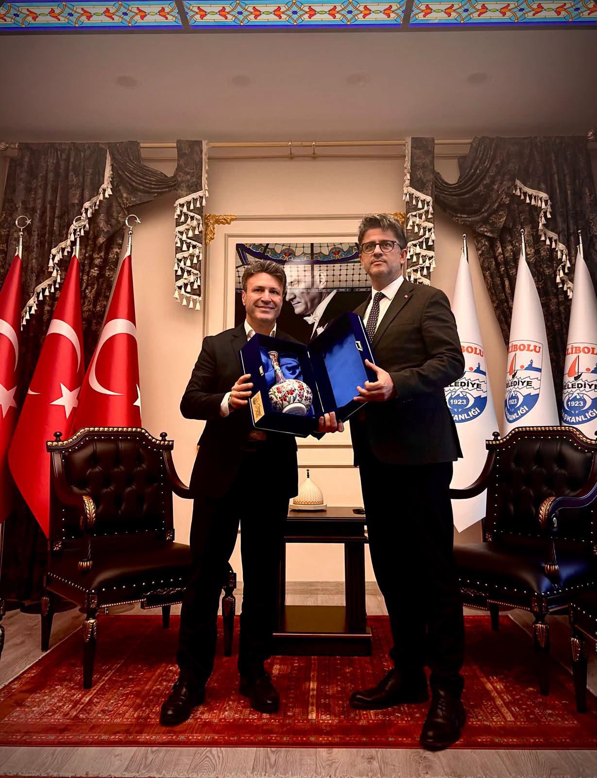 Rektör Erenoğlu, Başkan Soyuak ile Gelibolu’nun geleceğini görüştü