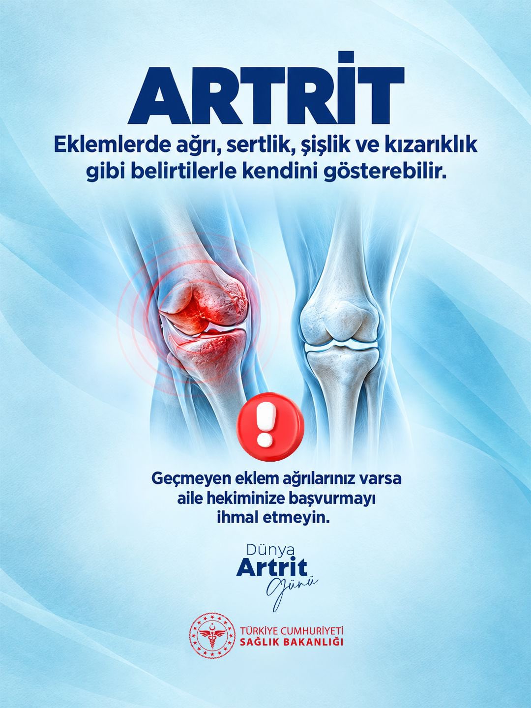 Gelibolu İSM'den 12 Ekim Dünya Artrit Günü mesajı