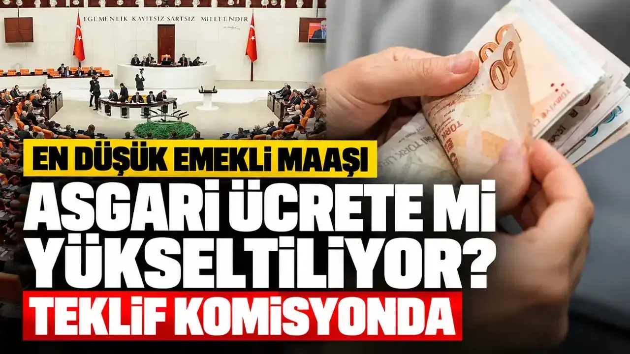 Emekli maaşları için yeni teklif: En düşük aylık asgari ücrete eşitlensin