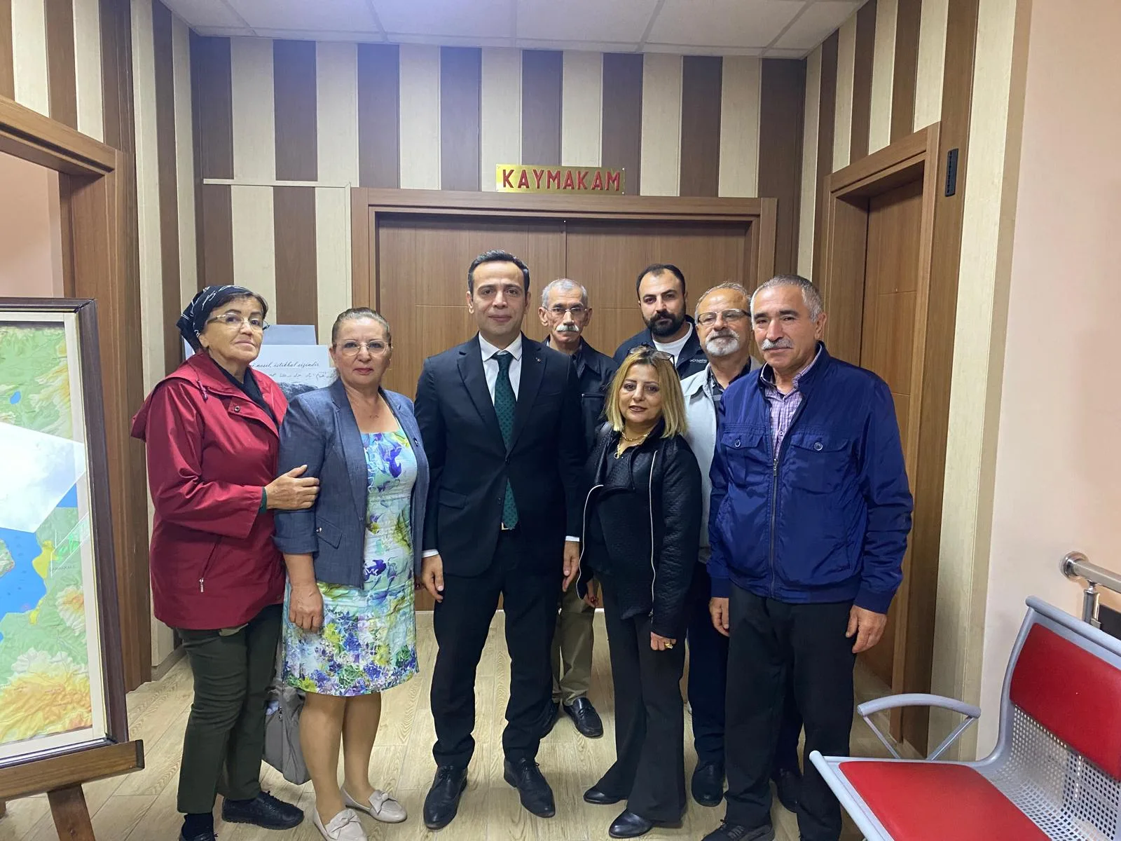 Cemevi Derneği’nden Kaymakam Koç’a ziyaret
